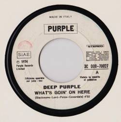 Deep Purple : What's Goin' on Here